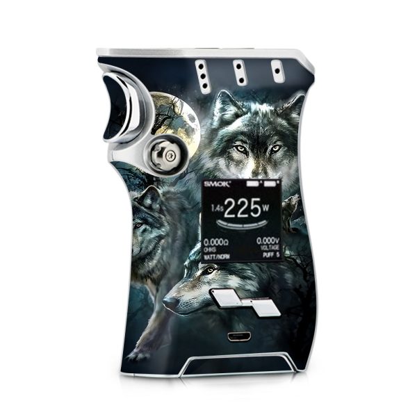 3 Wolves Moonlight Smok Mag kit Skin Fashion