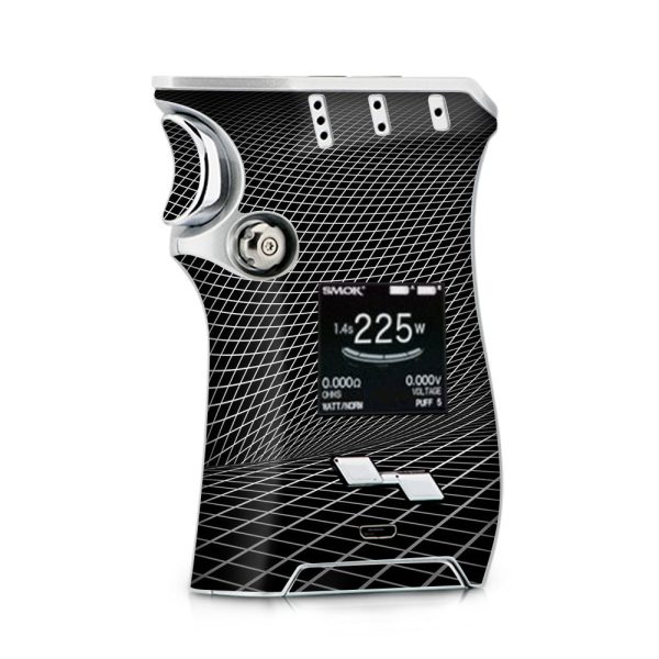 Abstract Lines On Black Smok Mag kit Skin For Discount
