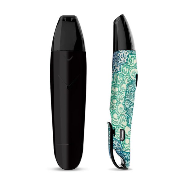 Skin Decal Vinyl Wrap for Suorin Vagon  Vape   blue green mandala pattern Online