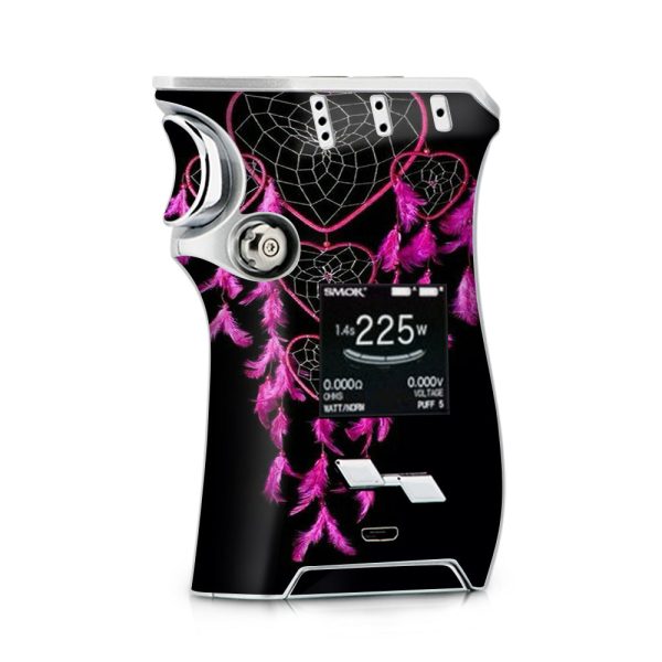 Heart Pink Feather Dream Catcher Smok Mag kit Skin Online now