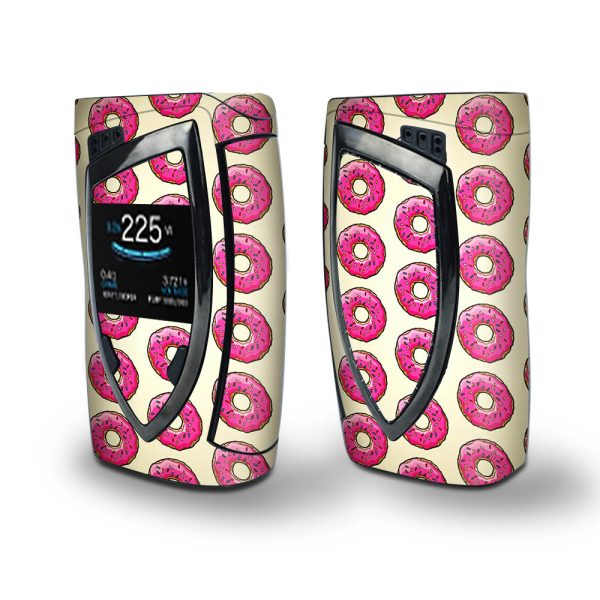 Skin Decal Vinyl Wrap for Smok Devilkin Kit 225w (includes TFV12 Prince Tank Skins) Vape Skins Stickers Cover   Pink Sprinkles Donuts Online Hot Sale