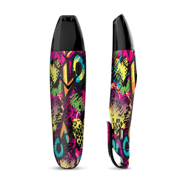 Skin Decal for Suorin Vagon  Vape   80 s Love Pop Art Neon Sale