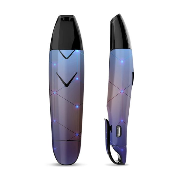 Skin Decal for Suorin Vagon  Vape   Vector Weird Digital Glass Online