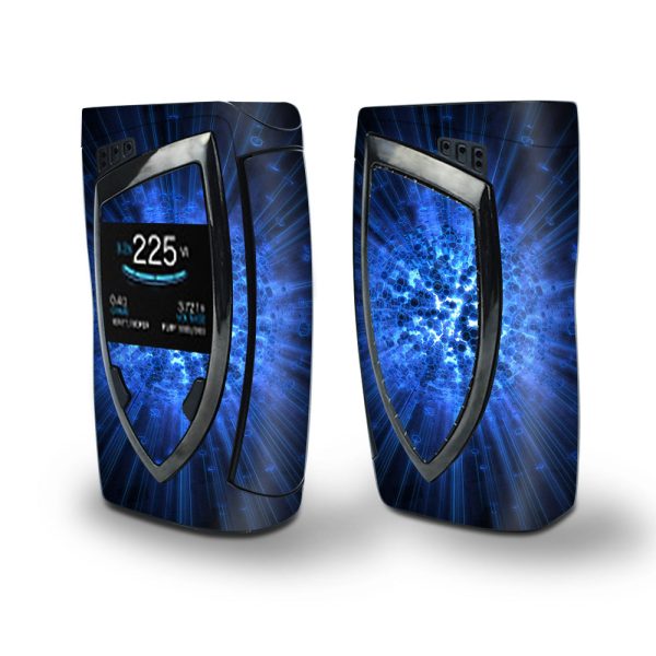 Skin Decal Vinyl Wrap for Smok Devilkin Kit 225w Vape (includes TFV12 Prince Tank Skins) skins cover  Exploding Honeycomb on Sale