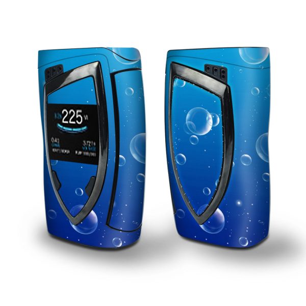 Skin Decal Vinyl Wrap for Smok Devilkin Kit 225w Vape (includes TFV12 Prince Tank Skins) skins cover  water bubbles Online Hot Sale