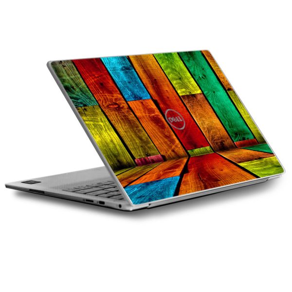 Colorful Wood Pattern Dell XPS 13 9370 9360 9350 Skin on Sale