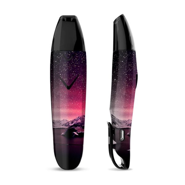 Skin Decal Vinyl Wrap for Suorin Vagon  Vape   Winter Starry Night For Cheap