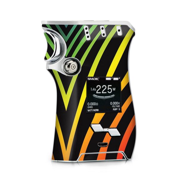 Zebra Stripe Rainbow Smok Mag kit Skin For Sale