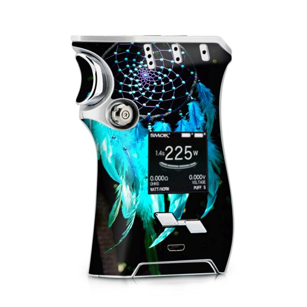 Dream Catcher Dreamcatcher Blue Feathers Smok Mag kit Skin Fashion