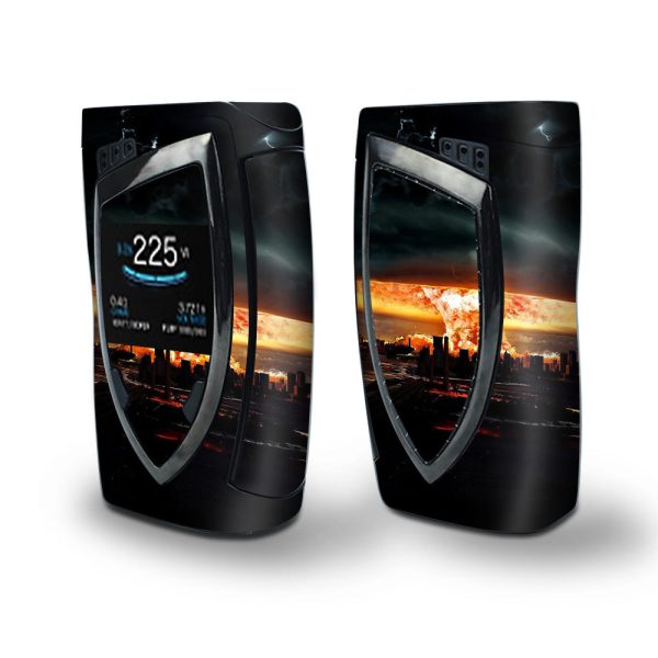 Skin Decal Vinyl Wrap for Smok Devilkin Kit 225w Vape (includes TFV12 Prince Tank Skins) skins cover  Mushroom cloud, Atom Bomb Fashion