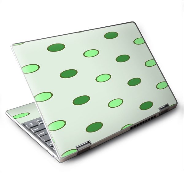 Green Polka Dots Lenovo Yoga 710 11.6  Skin Online Sale