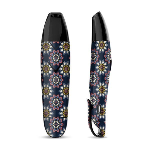 Skin Decal Vinyl Wrap for Suorin Vagon  Vape   Retro Flowers pattern For Sale