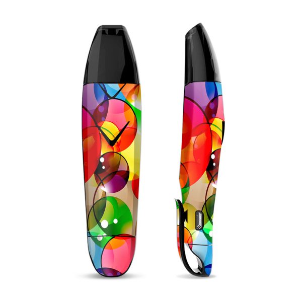 Skin Decal Vinyl Wrap for Suorin Vagon  Vape   Colorful Bubbles For Cheap
