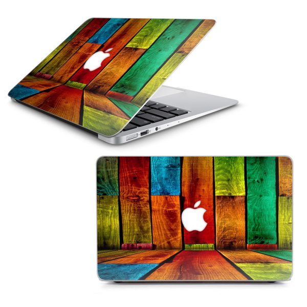 Colorful Wood Pattern Macbook Air 11  A1370 A1465 Skin Discount