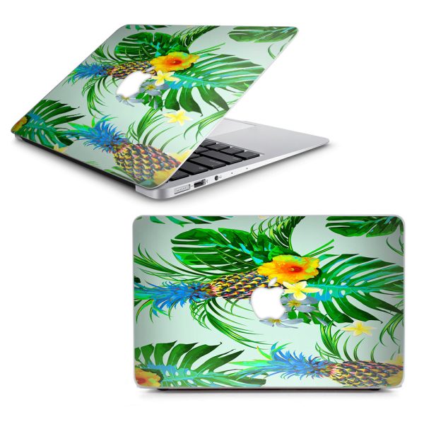 Tropical Floral Pattern Pineapple Palm Trees Macbook Air 11  A1370 A1465 Skin For Discount