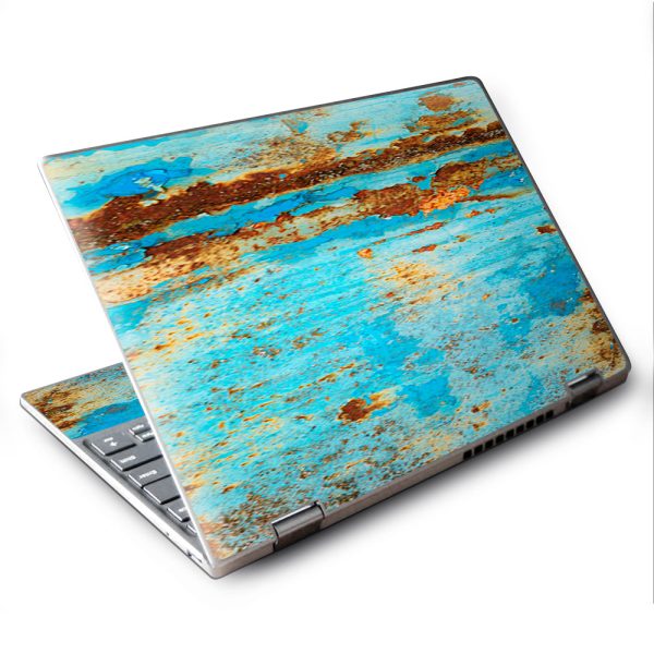 Baby Blue Truck Rust Lenovo Yoga 710 11.6  Skin Hot on Sale