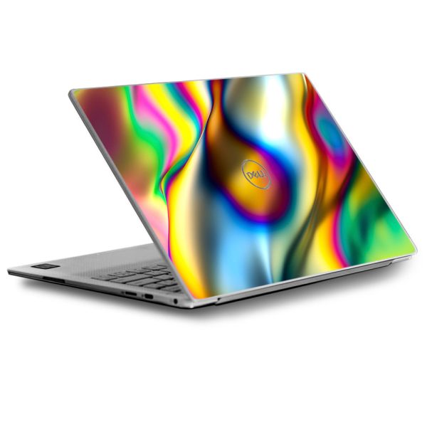 Oil Slick Rainbow Opalescent Design Awesome Dell XPS 13 9370 9360 9350 Skin Fashion