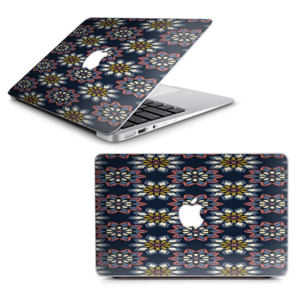 Retro Flowers Pattern Macbook Air 11  A1370 A1465 Skin Sale