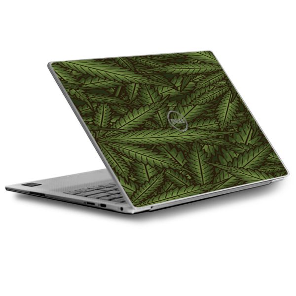 Marijuana Leaves Pot Weed Dell XPS 13 9370 9360 9350 Skin Fashion