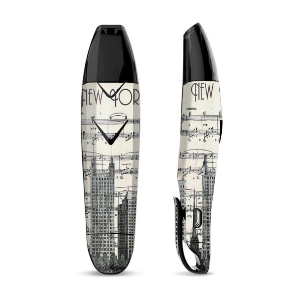 Skin Decal for Suorin Vagon  Vape   New York City Music Notes Online now