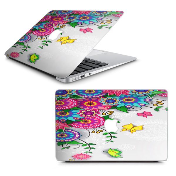 Flowers Colorful Design Macbook Air 11  A1370 A1465 Skin For Discount