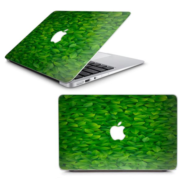 Green Leaves Macbook Air 13  A1369 A1466 Skin Online Sale