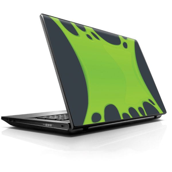 Stretched Slime Green HP Dell Compaq Mac Asus Acer 13 to 16 inch Skin Cheap