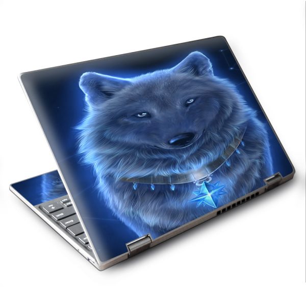 Glowing Celestial Wolf Lenovo Yoga 710 11.6  Skin Online