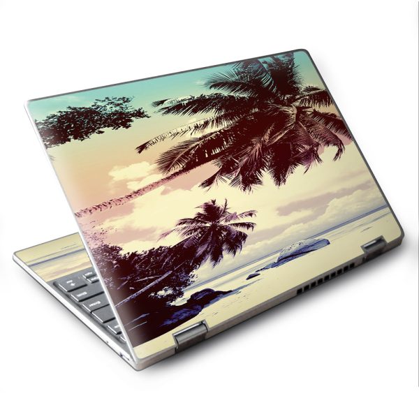 Palm Trees Vintage Beach Island Lenovo Yoga 710 11.6  Skin For Sale