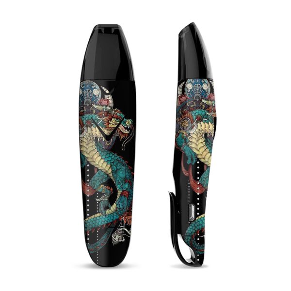 Skin Decal Vinyl Wrap for Suorin Vagon  Vape   Dragon Japanese Style Tattoo Cheap