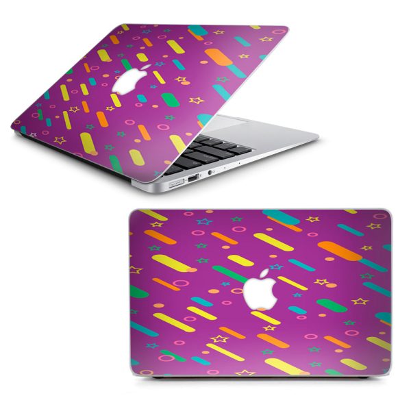 Purple Girly Sprinkles Cupcake Macbook Air 11  A1370 A1465 Skin For Cheap