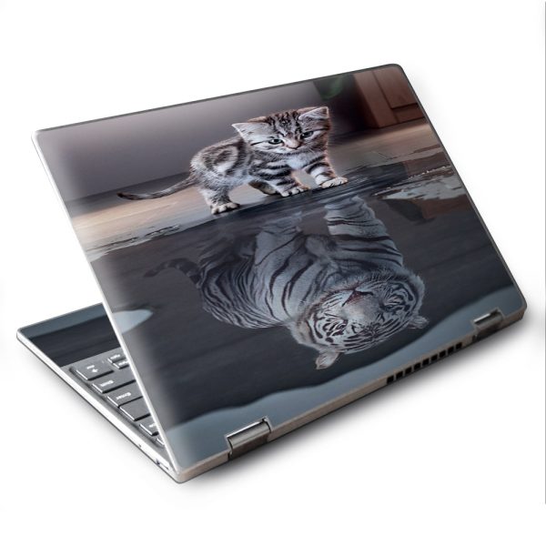 Kitten Reflection Of Lion Lenovo Yoga 710 11.6  Skin Online Sale