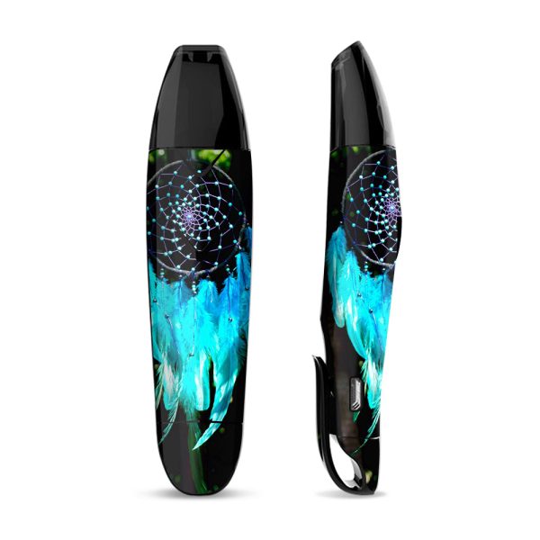 Skin Decal Vinyl Wrap for Suorin Vagon  Vape   Dream Catcher Dreamcatcher Blue Feathers Online Sale