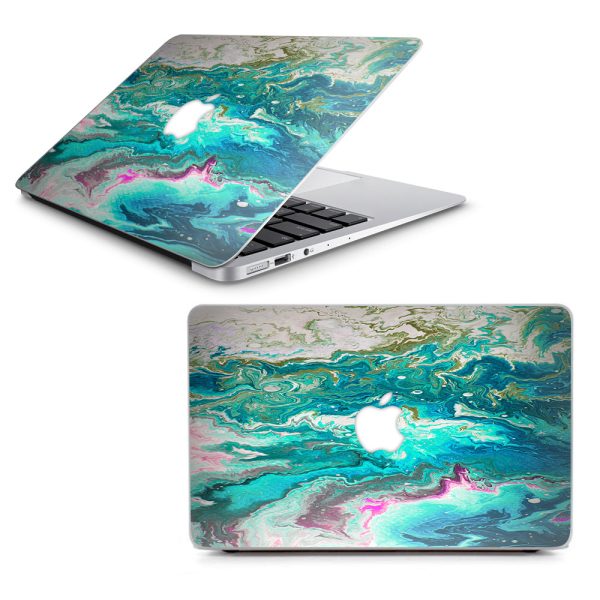 Marble Pattern Blue Ocean Green Macbook Air 11  A1370 A1465 Skin For Discount