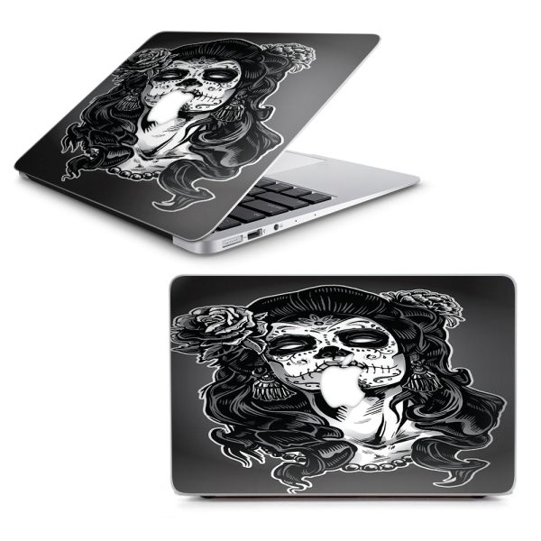 Sugar Skull Girl Dia De Los Meurtos Macbook Air 11  A1370 A1465 Skin Online Sale