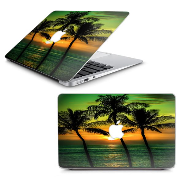 Sunset Palm Trees Ocean Macbook Air 11  A1370 A1465 Skin For Cheap