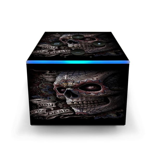 Day Of The Dead Skull Amazon Fire TV Cube Skin For Discount