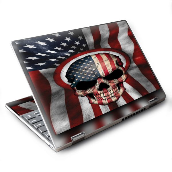 America Skull Military Usa Murica Lenovo Yoga 710 11.6  Skin Online