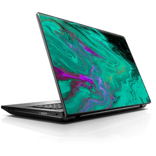 Paint Swirls Abstract Watercolor HP Dell Compaq Mac Asus Acer 13 to 16 inch Skin Hot on Sale