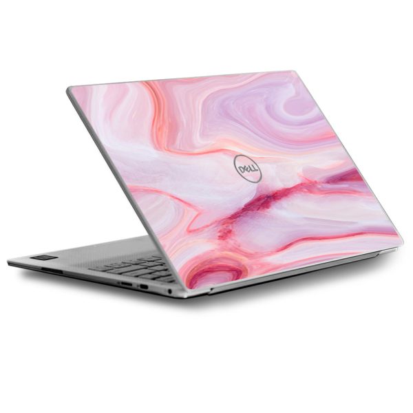 Pink Stone Marble Geode Dell XPS 13 9370 9360 9350 Skin For Cheap