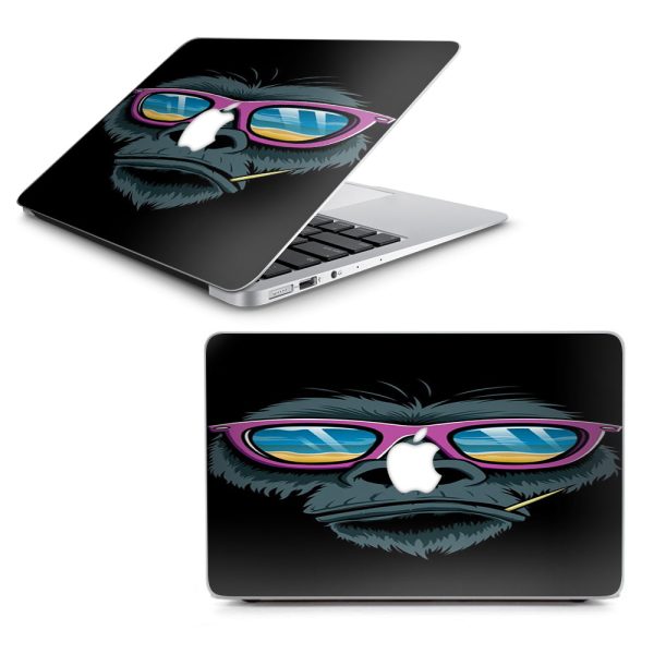 Chimp Toothpick Sunglasses Macbook Air 13  A1369 A1466 Skin Hot on Sale