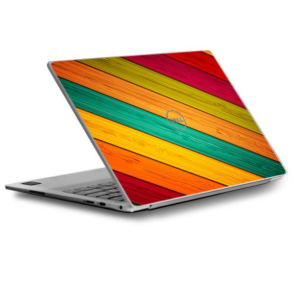 Color Wood Planks Dell XPS 13 9370 9360 9350 Skin Supply