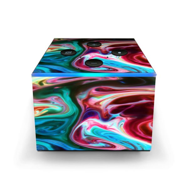 Paint Mix Sirls Red Green Amazon Fire TV Cube Skin Online now