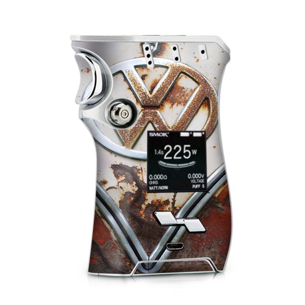 Vw Bus Rust, Split Window Van Smok Mag kit Skin Online