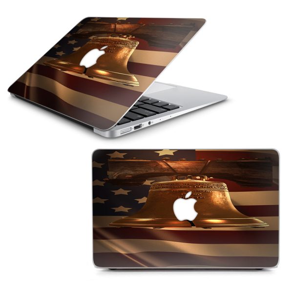 Liberty Bell America Strong Macbook Air 13  A1369 A1466 Skin Cheap