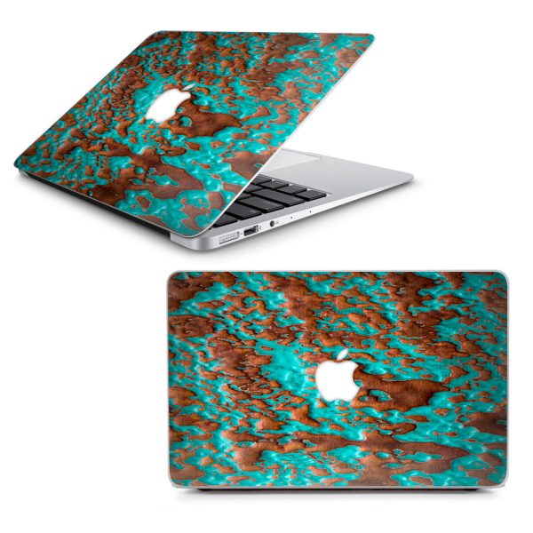Blue Copper Patina Macbook Air 11  A1370 A1465 Skin Online Sale