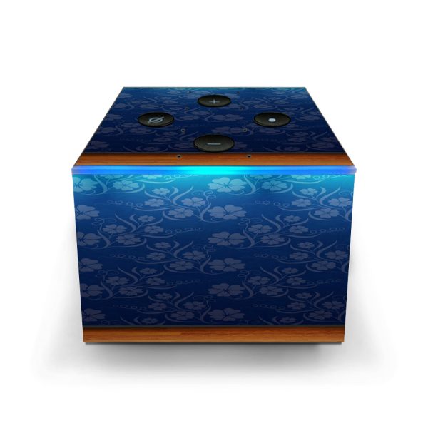 Floral Wall Amazon Fire TV Cube Skin For Discount