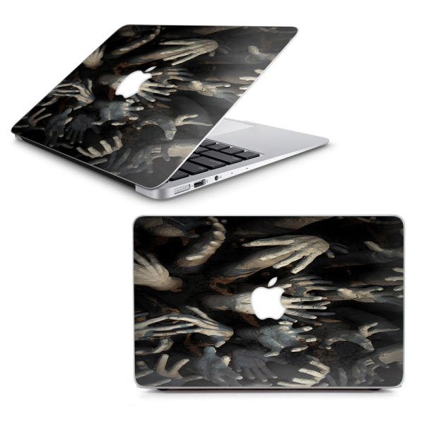 Zombie Hands Dead Trapped Walking Macbook Air 13  A1369 A1466 Skin Fashion