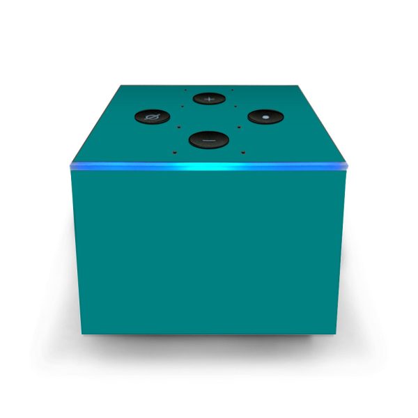 Teal Color Amazon Fire TV Cube Skin Hot on Sale