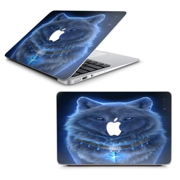 Glowing Celestial Wolf Macbook Air 11  A1370 A1465 Skin Sale
